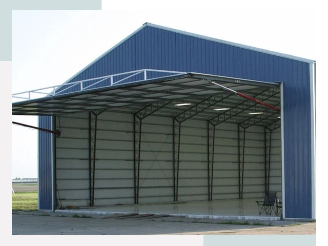 Прямо стенные ангары в Пензе