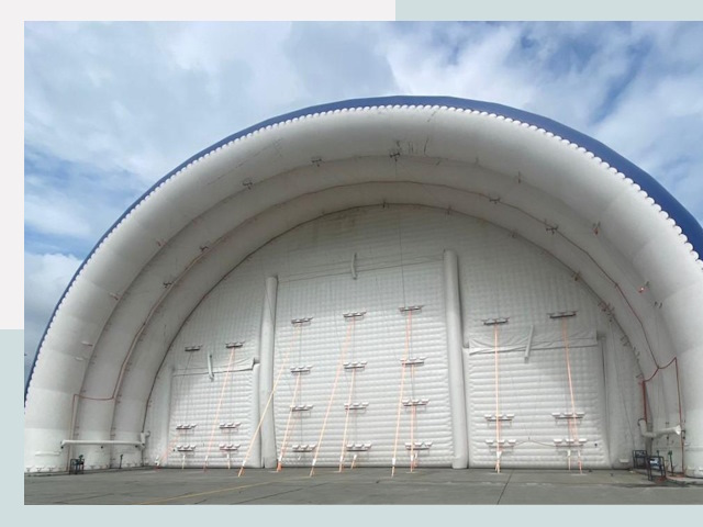 Пневмокаркасные ангары от СтальСтрой-Пнз по цене от 616 руб.