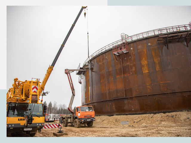 Монтаж резервуаров в Пензе от 616 руб. за м³