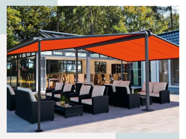 Навесы для кафе и ресторанов в Пензе