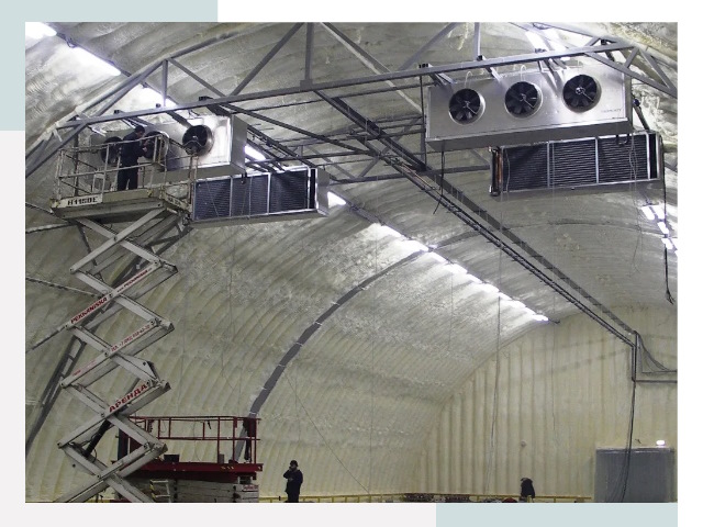 Оснащение ангаров в Пензе