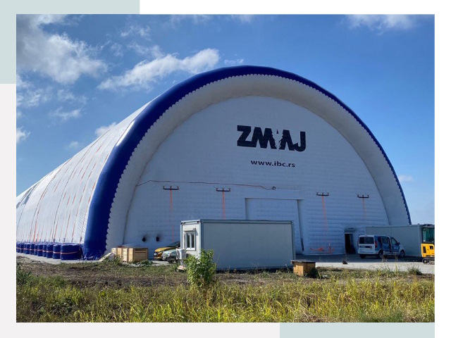 Брендирование ангаров в Пензе