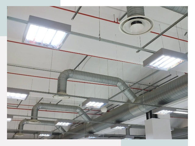 Вентиляция ангаров в Пензе